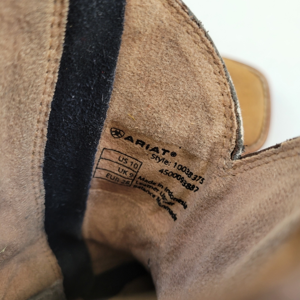 US 10 Stars & Stripes Western Boots - Picture 6 of 6